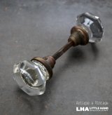 画像: U.S.A. antique Doorknob アメリカアンティーク ガラスドアノブ・ドアハンドル 1930－60's