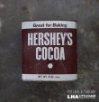 画像1: USA antique HERSHEY'S COCOA  TIN アメリカアンティーク ハーシーズココア缶 8oz. ヴィンテージ ブリキ缶 1986's 