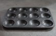 画像5: ENGLAND antique Baking Tin イギリスアンティーク ベーキングティンモールド 12穴  焼き型 菓子型 1930-50’ｓ