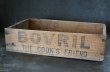 画像7: 【RARE】ENGLAND antique BOVRIL BOX イギリスアンティーク 木製 ウッドボックス 木箱 1910-30's  