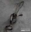 画像2: FRANCE antique whisk フランスアンティーク ウィスク ハンドミキサー 泡だて器 ヴィンテージ 1925's (2)