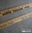画像1: U.S.A. antique ADVERTISING WEEDEN YARD STICK RULER アドバタイジング 木製 ヤードスティック ルーラー 広告入 定規  ヴィンテージ 1960-80's (1)