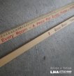 画像1: U.S.A. antique ADVERTISING WEEDEN YARD STICK RULER アドバタイジング 木製 ヤードスティック ルーラー 広告入 定規  ヴィンテージ 1960-80's (1)