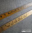 画像1: U.S.A. antique ADVERTISING WEEDEN YARD STICK RULER アドバタイジング 木製 ヤードスティック ルーラー 広告入 定規  ヴィンテージ 1960-80's (1)