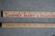 画像8: U.S.A. antique ADVERTISING WEEDEN YARD STICK RULER アドバタイジング 木製 ヤードスティック ルーラー 広告入 定規  ヴィンテージ 1960-80's (8)