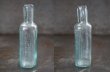 画像2: ENGLAND antique POISONOUS Glass Bottle イギリスアンティーク ガラスボトル H11.5cm ガラス瓶 1900-20's (2)