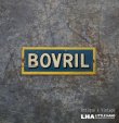 画像1: 【RARE】ENGLAND antique BOVRIL SIGN PLATE イギリスアンティーク ボブリル 小さなサインプレート  1920-30's 
