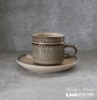 画像1: ENGLAND antique DENBY  Sonnet C&S イギリスアンティーク デンビー カップ＆ソーサー ヴィンテージ コーヒーカップ 1970-80's (1)