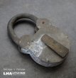 画像1: SALE【30%OFF】FRANCE antique PADROCK No Key フランスアンティーク クマ型 パドロック 南京錠 ヴィンテージ ビンテージ 1930－50's (1)