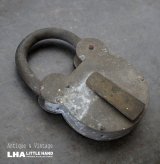 画像: FRANCE antique PADROCK No Key フランスアンティーク クマ型 パドロック 南京錠 ヴィンテージ ビンテージ 1930－50's