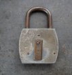 画像2: SALE【30%OFF】FRANCE antique PADROCK Mo Key SNCF フランスアンティーク 刻印入 パドロック 南京錠 ヴィンテージ ビンテージ 1930－50's (2)