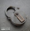 画像1: SALE【30%OFF】FRANCE antique PADROCK No Key ADR フランスアンティーク クマ型 刻印入 パドロック 南京錠 ヴィンテージ ビンテージ 1930－50's (1)