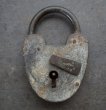 画像6: SALE【30%OFF】FRANCE antique PADROCK No Key フランスアンティーク クマ型 刻印入 パドロック 南京錠 ヴィンテージ ビンテージ 1930－50's (6)