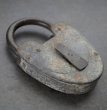 画像4: SALE【30%OFF】FRANCE antique PADROCK No Key フランスアンティーク クマ型 刻印入 パドロック 南京錠 ヴィンテージ ビンテージ 1930－50's (4)