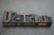 画像8: U.S.A. antique Letterpress 10cs アメリカアンティーク 木製プリンターブロック 10個セット H7.5cm〜H3.4cm  ヴィンテージ スタンプ ビンテージ はんこ 1900-60's  (8)
