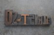 画像7: U.S.A. antique Letterpress 10cs アメリカアンティーク 木製プリンターブロック 10個セット H7.5cm〜H3.4cm  ヴィンテージ スタンプ ビンテージ はんこ 1900-60's 