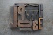 画像2: U.S.A. antique Letterpress 10cs アメリカアンティーク 木製プリンターブロック 10個セット H7.5cm〜H3.4cm  ヴィンテージ スタンプ ビンテージ はんこ 1900-60's  (2)