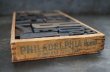 画像7: USA・ENGLAND・FRANCE antique Letterpress & PHILADELPHIA Cheese Box アンティーク プリンターブロック【26ピース・PHILADELPHIAチーズボックス木箱付】ビンテージ ヴィンテージ 1900－1960's  (7)