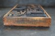 画像8: USA・ENGLAND・FRANCE antique Letterpress & PHILADELPHIA Cheese Box アンティーク プリンターブロック【25ピース・PHILADELPHIAチーズボックス木箱付】ビンテージ ヴィンテージ 1900－1960's  (8)