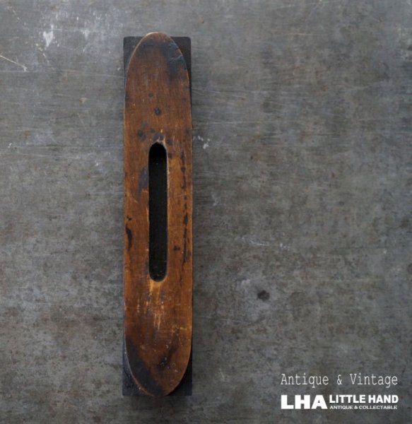 画像1: U.S.A. antique Letterpress 【O】アメリカアンティーク 木製プリンターブロック BIG/Ｈ12.5ｃｍ ヴィンテージ スタンプ ビンテージ はんこ 数字 1900-40's  (1)
