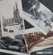 画像1: FRANCE antique POST CARD 4pcs フランスアンティー ポストカード 4枚セット  ヴィンテージ 葉書 ビンテージ 1900-50's (1)