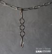画像1: FRANCE antique IRON HOOK フランスアンティーク アイアンフック 鉄 S字フック ビンテージ インダストリアル ヴィンテージ 1890-1920's (1)