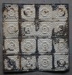 画像2: U.S.A. antique CEILING TIN アメリカアンティーク シーリングティンパネル ヴィンテージ ティンパネル ビンテージ  1860-1940's (2)