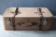 画像2: ENGLAND antique Trunk イギリスアンティーク トランク・スーツケース バッグ ブラウン 茶 ヴィンテージ　1930-50's (2)