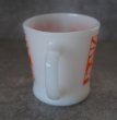 画像4: U.S.A. vintage Fire-king Mug Grooving Head アメリカヴィンテージ ファイヤーキング グルービングヘッド 橙 マグ マグカップ 1970's (4)