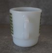 画像4: U.S.A. vintage Fire-king Mug SquareGingham アメリカヴィンテージ ファイヤーキング スクエアギンガム 緑  マグ マグカップ 1960-76's (4)