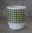 画像5: U.S.A. vintage Fire-king Mug SquareGingham アメリカヴィンテージ ファイヤーキング スクエアギンガム 緑  マグ マグカップ 1960-76's (5)