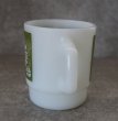 画像4: U.S.A. vintage Fire-king Mug Marguerite アメリカヴィンテージ ファイヤーキング マーガレット 緑  マグ マグカップ 1960-76's (4)