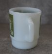 画像4: U.S.A. vintage Fire-king Mug Marguerite アメリカヴィンテージ ファイヤーキング マーガレット 緑  マグ マグカップ 1960-76's (4)
