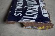 画像4: ENGLAND antique SIGN イギリスアンティーク サインプレート ホーロー 両面 フランジサイン ヴィンテージ サイン 看板 1920-30's (4)