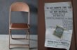 画像5: U.S.A. antique HAMPDEN SPELIALTY PRODUCTS Inc. FOLDING CHAIR アメリカアンティーク フォールディングチェア ビンテージ 折りたたみ椅子 ヴィンテージ 1960-90's (5)