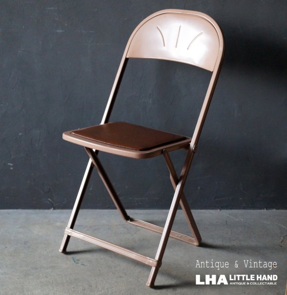 画像1: U.S.A. antique HAMPDEN SPELIALTY PRODUCTS Inc. FOLDING CHAIR アメリカアンティーク フォールディングチェア ビンテージ 折りたたみ椅子 ヴィンテージ 1960-90's (1)
