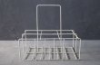 画像2: ENGLAND antique Milk Glass Bottle Rack イギリスアンティーク  ミルクボトル ラック ホルダー 瓶入れ カゴ ヴィンテージ 1970-80's (2)