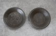 画像2: ENGLAND antique Baking Tin Small イギリスアンティーク 小さなベーキングティンモールド パイモールド 2個セット ヴィンテージ 焼き型 菓子型 ケーキ 1930-50’ｓ (2)