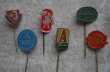 画像4: SALE【50%OFF】NETHERLANDS antique ADVERTISING HAT PINS 12pcs オランダアンティーク ハットピン ヴィンテージ 12本SET 1960-80's (4)