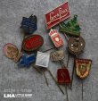 画像1: SALE【50%OFF】NETHERLANDS antique ADVERTISING HAT PINS 12pcs オランダアンティーク ハットピン ヴィンテージ 12本SET 1960-80's