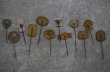 画像3: SALE【50%OFF】NETHERLANDS antique ADVERTISING HAT PINS 12pcs オランダアンティーク ハットピン ヴィンテージ 12本SET 1960-80's (3)