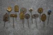 画像3: SALE【50%OFF】NETHERLANDS antique ADVERTISING HAT PINS 12pcs オランダアンティーク ハットピン ヴィンテージ 12本SET 1960-80's (3)