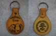 画像2: SALE【30%OFF】U.S.A. antique SNOOPY AVIVA  Leather Key Ring スヌーピー レザーキーホルダー・キーチェーン・キーリング ヴィンテージ 1970-80's (2)