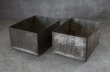 画像2: ENGLAND antique TEA TINS 2pcs イギリスアンティーク ナンバー入 紅茶缶 2個SET サンプル ティン缶 ブリキ缶 1920-30's  (2)