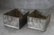 画像7: ENGLAND antique TEA TINS 4pcs イギリスアンティーク ナンバー入 紅茶缶4個SET サンプル ティン缶 ブリキ缶 1920-30's  (7)