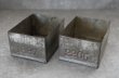 画像3: ENGLAND antique TEA TINS 2pcs イギリスアンティーク ナンバー入 紅茶缶 2個SET サンプル ティン缶 ブリキ缶 1920-30's  (3)