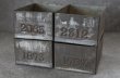 画像3: ENGLAND antique TEA TINS 4pcs イギリスアンティーク ナンバー入 紅茶缶4個SET サンプル ティン缶 ブリキ缶 1920-30's  (3)