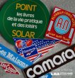 画像1: FRANCE & U.S.A. antique  STICKERS 6pcs フランス＆アメリカ アンティーク ステッカー シール ヴィンテージ 6枚SET 1980-90's (1)