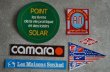 画像2: FRANCE & U.S.A. antique  STICKERS 6pcs フランス＆アメリカ アンティーク ステッカー シール ヴィンテージ 6枚SET 1980-90's (2)