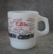画像2: U.S.A. vintage Fire-king Mug C.B.’ER  アメリカヴィンテージ ファイヤーキング C.B.’ER   マグ マグカップ 1960-76's (2)